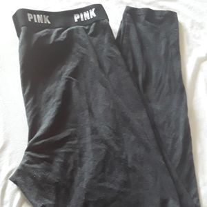 VS PINK leggings dark grey